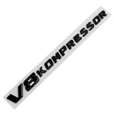 Mercedes Benz V6 V8 V12 KOMPRESSOR ABS Car Rear Sticker