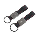 Audi RS Sline Car Logo Leather Keychain Key Holder Keyring