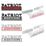 Jeep Patriot Edition Metal Car Front Grille Emblem Badge Auto Rear Sticker Decal