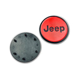 6cm Jeep ABS Car Steering Wheel Center Sticker Decal Emblem Badge
