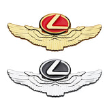 Lexus Metal Wings Car Rear Sticker Auto Window Emblem Badge Decal