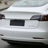 Tesla DUAL MOTOR Logo ABS Car Rear Sticker Emblem Badge Decal