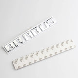 20x3cm Mercedes Benz Brabus Metal Car Rear Emblem Decal Trunk Badge Sticker