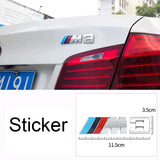 BMW M3 M5 Logo Car Front Grille Emblem Badge Rear Sticker