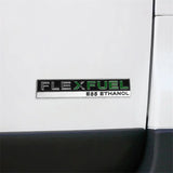 Ford FLEXFUEL Metal Car Rear Sticker Auto Body Side Fender Emblem Badge Decal