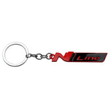 Hyundai N Line Metal Car Key Rings Keychain Pendant