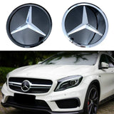 Car Front Grille Emblem Badge for Mercedes Benz W156 W204 W205 W210 W211 W212 W213 C E Class GLA GLK ML GL GLC GLE