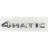 Mercedes Benz 2014-2016 4MATIC Logo ABS Car Rear Sticker