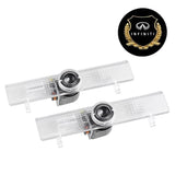 2PCS Car Door Welcome Laser Shadow Lamp Projector LED Light for Infiniti JX35 2013 QX60 2014-2018