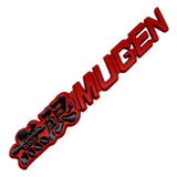 Car Front Grille Badge MUGEN Emblem for Honda Accord Civic CRV Crosstour H-RV Nsx Pilot Odyssey City CRZ Fit Spirior AVANCIER