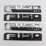 Ford F150 XLT LARIAT ABS Car Rear Sticker Auto Trunk Emblem Badge Decal