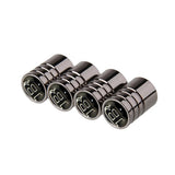 4pcs/set Mercedes Benz Brabus Logo Car Air Valve Stem Caps Auto Tyre Valve Covers