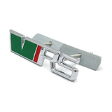 Skoda VRS Logo Metal Car Front Grille Emblem Badge Rear Sticker Decal