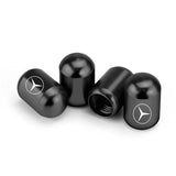 4pcs/set Mercedes Benz Car Air Valve Stem Cap Anti Dirty Tyre Valve Covers