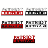 Jeep Patriot Edition Metal Car Front Grille Emblem Badge Auto Rear Sticker Decal