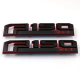 2PCS Ford F150 ABS Car Body Side Sticker Emblem Badge Decal