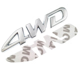 Car Styling Trunk Fender Side Badge Body Tailgate Sticker for Toyota 4WD Aygo CHR Auris Auto Emblem Decal Exterior Accessories