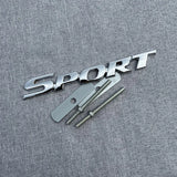 Metal Car Sticker Rear Trunk 3D SPORT Emblem Grille Badge for Highlander Carmy Avalon Prius Corolla Yaris Hilux Styling