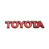 Metal Car Letter Badge Rear Trunk Side Decal Sticker for Toyota