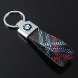 BMW M Power Oxford Webbing Car Keychain