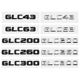 Mercedes Benz GLC43 GLC63 GLC200 GLC260 GLC300 Car Rear Sticker Emblem Badge