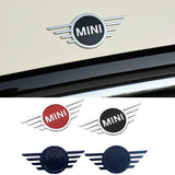 Metal Car Front Sticker for Mini Cooper Logo Auto Rear Emblem Badge Accessories