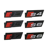 Audi S3 S4 S5 S6 S7 S8 Metal Car Front Grille Emblem Badge