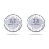 2pcs Honda Logo Car Water Coasters 7-color LED Light Cup Mat Holder