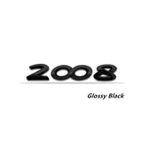 Peugeot 2008 3008 4008 5008 Metal Car Trunk Sticker Decal Auto Letter Emblem Badge