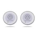 2pcs Volkswagen VW Logo Car Water Coasters 7-color LED Light Cup Mat Holder