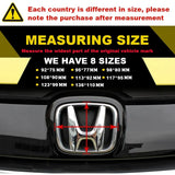 Honda Car LED Front Emblem Sticker Rear Trunk Light Badge