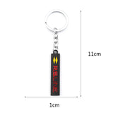 Renault RS LINE Logo Metal Car Key Rings Keychain Pendant