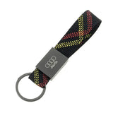 Audi Oxford Webbing Metal Keychain