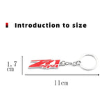 Chevrolet Z71 4X4 Logo Metal Car Key Rings Keychain Pendant