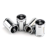 4pcs Lincoln Logo Car Tire Valve Caps