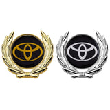 Toyota Metal Car Rear Sticker Auto Window Emblem Badge Decal