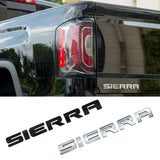 3D ABS Sticker Car Fender Rear Trunk Styling Badge Decal for GMC Sierra Emblem Yukon Savana Terrain Acadia Canyon Envoy Safari