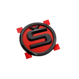 80mm/90mm Skoda S Logo ABS Car Front Hood Emblem Badge Rear Sticker Decal