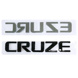 Chevrolet Cruze Logo ABS Car Rear Sticker Auto Trunk Emblem Badge Decal