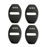 4pcs/set Volkswagen VW GTI Rline Stainless Steel Car Door Lock Cover Protection