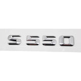 Mercedes Benz S400 S420 S430 S450 S500 S550 S600 S650 Car Rear Sticker Emblem Badge