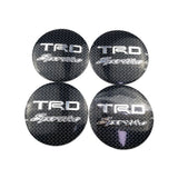 4pcs/set 65mm Toyota Car Wheel Center Hub Cap Sticker Decal