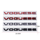 Land Rover VOGUESE Logo ABS Car Rear Sticker Decal Emblem Badge