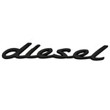 Jeep Diesel Metal Car Body Side Sticker Rear Emblem Badge