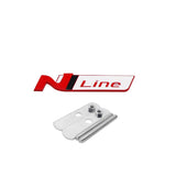 Hyundai N Line Logo Metal Car Front Hood Grille Emblem Badge Decal