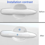 Volkswagen VW Car Door Bowl Handle Anti-collision Protective Stickers Scratches Film
