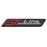 Ford ST line Logo Metal Car Rear Sticker Decal Auto Body Emblem Badge
