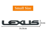 ABS/Metal Car Rear Trunk Emblem Badge Sticker for LEXUS