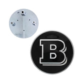 38/57mm Mercedes Benz Brabus ABS Car Front Hood Cover Emblem Badge Sticker