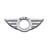 Car Door Lock Pin Emblem Sticker Wing Badge Decoration for Mini Cooper